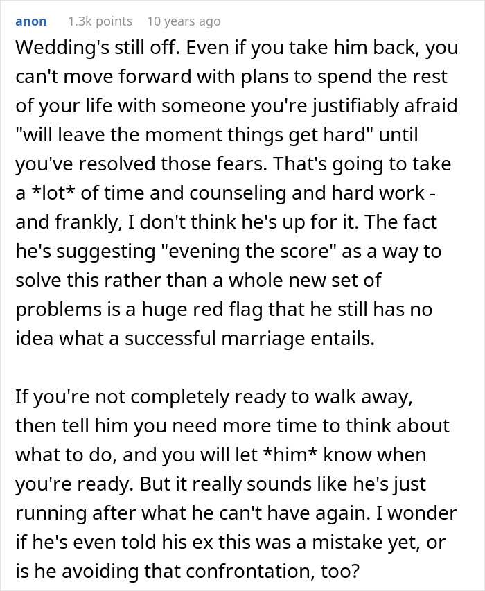 Man Falls Into Deep Regret After Ditching Fiancée To Chase “The One That Got Away” Man Falls Into Deep Regret After Ditching Fiancée To Chase “The One That Got Away”