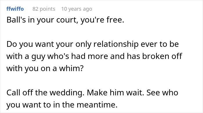 Man Falls Into Deep Regret After Ditching Fiancée To Chase “The One That Got Away” Man Falls Into Deep Regret After Ditching Fiancée To Chase “The One That Got Away”