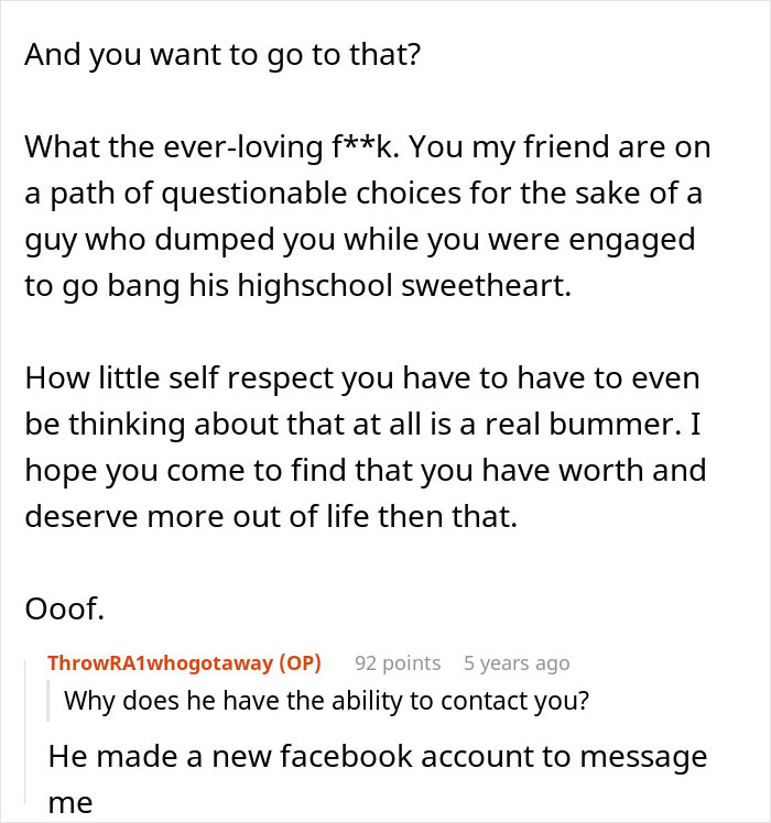 Man Falls Into Deep Regret After Ditching Fiancée To Chase “The One That Got Away” Man Falls Into Deep Regret After Ditching Fiancée To Chase “The One That Got Away”