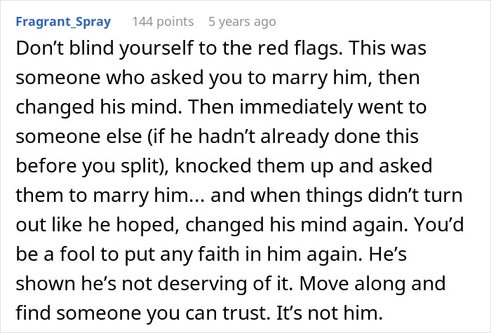 Man Falls Into Deep Regret After Ditching Fiancée To Chase “The One That Got Away” Man Falls Into Deep Regret After Ditching Fiancée To Chase “The One That Got Away”