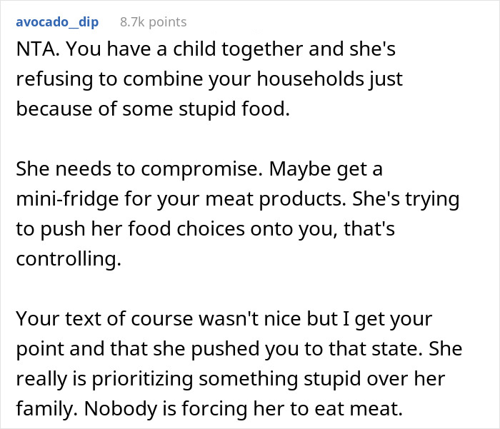 Vegan Woman Chooses Lifestyle Over Boyfriend And Kids, Refuses To Live With Him If He Eats Meat