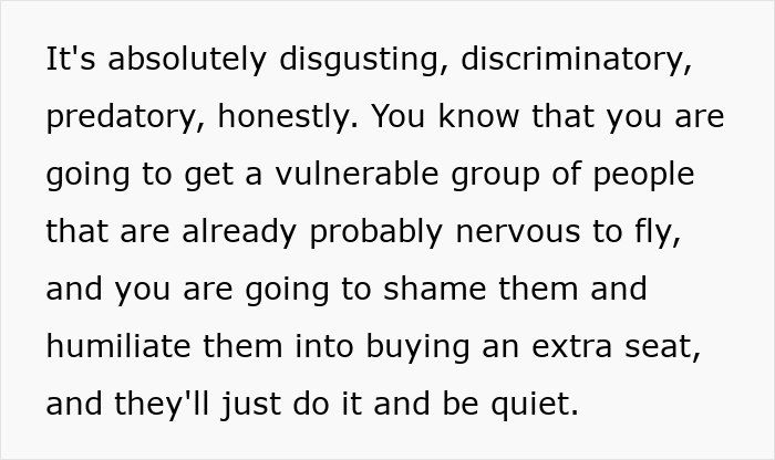 Plus‑Size Woman Goes Viral After Calling Out Airline For Forcing Her To Buy A Second Seat, Splits The Internet