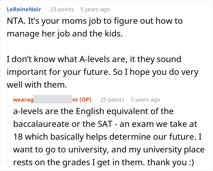 Mom Turns Oldest Daughter Into A Nanny Of Her 5 Kids, Then Gets Upset She Wants To Move In With Dad