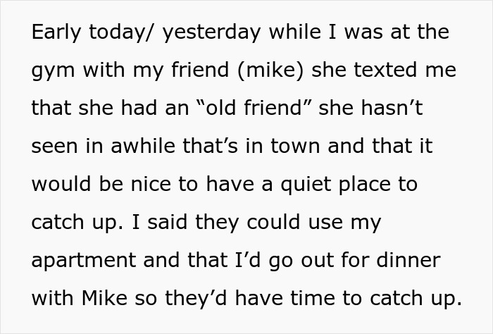 BF Lets GF Use His Apartment To Catch Up With Her Old “Friend,” Loses It After Learning It’s Her Ex BF Lets GF Use His Apartment To Catch Up With Her Old “Friend,” Loses It After Learning It’s Her Ex