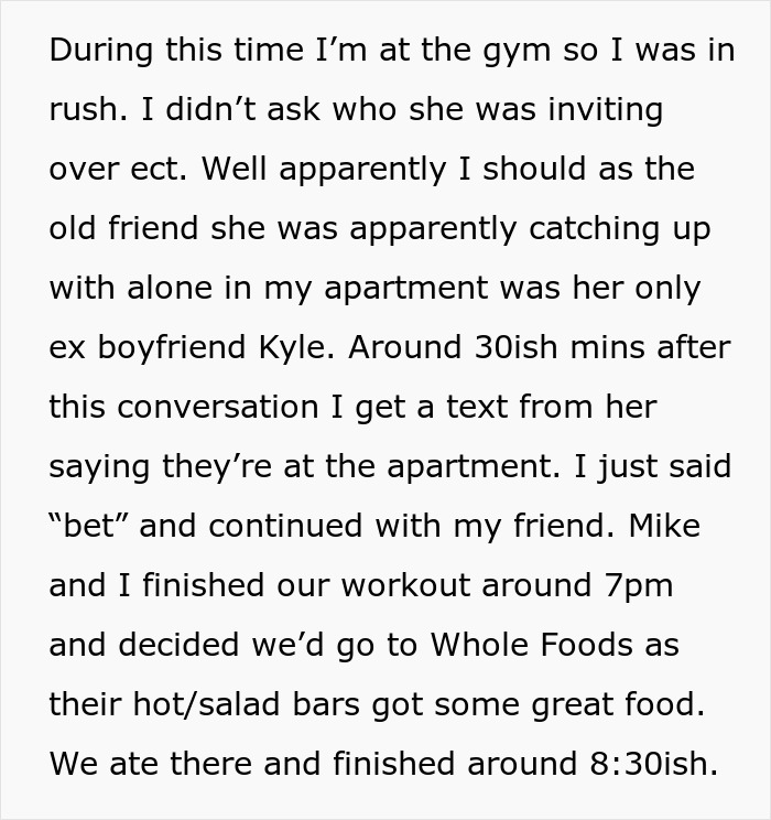 BF Lets GF Use His Apartment To Catch Up With Her Old “Friend,” Loses It After Learning It’s Her Ex BF Lets GF Use His Apartment To Catch Up With Her Old “Friend,” Loses It After Learning It’s Her Ex