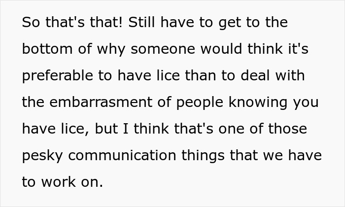 Wife Refuses To Treat Her Lice For Months, His Drastic &ldquo;No Whoopee&rdquo; Ultimatum Finally Works