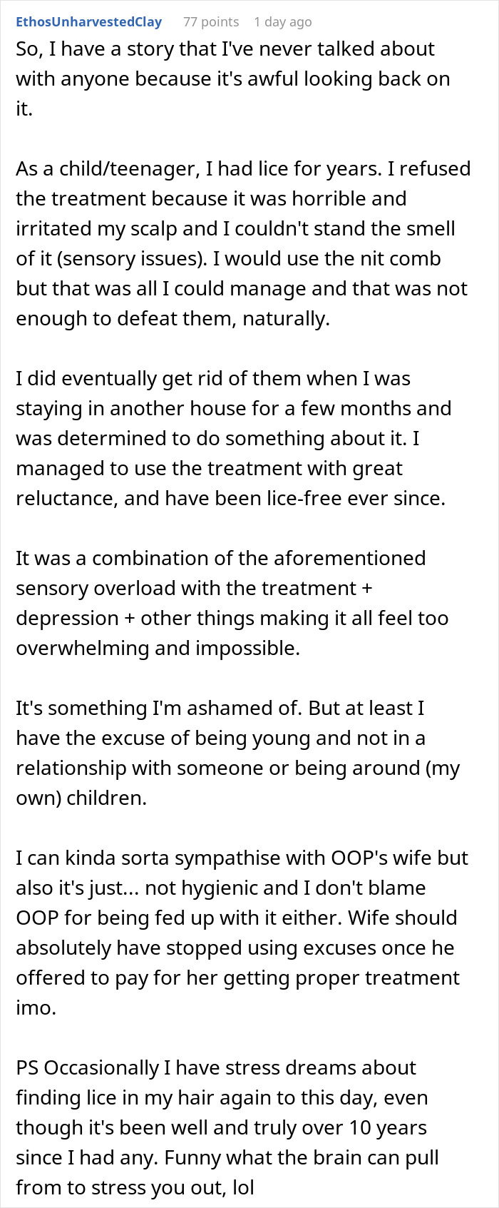 Wife Refuses To Treat Her Lice For Months, His Drastic &ldquo;No Whoopee&rdquo; Ultimatum Finally Works