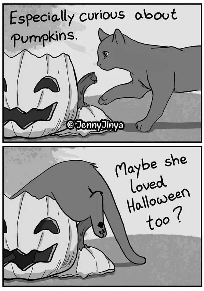 Artist Who Made People Cry With Her Grim Reaper Animal Comics Is Back With New Tearjerkers (7 Stories)