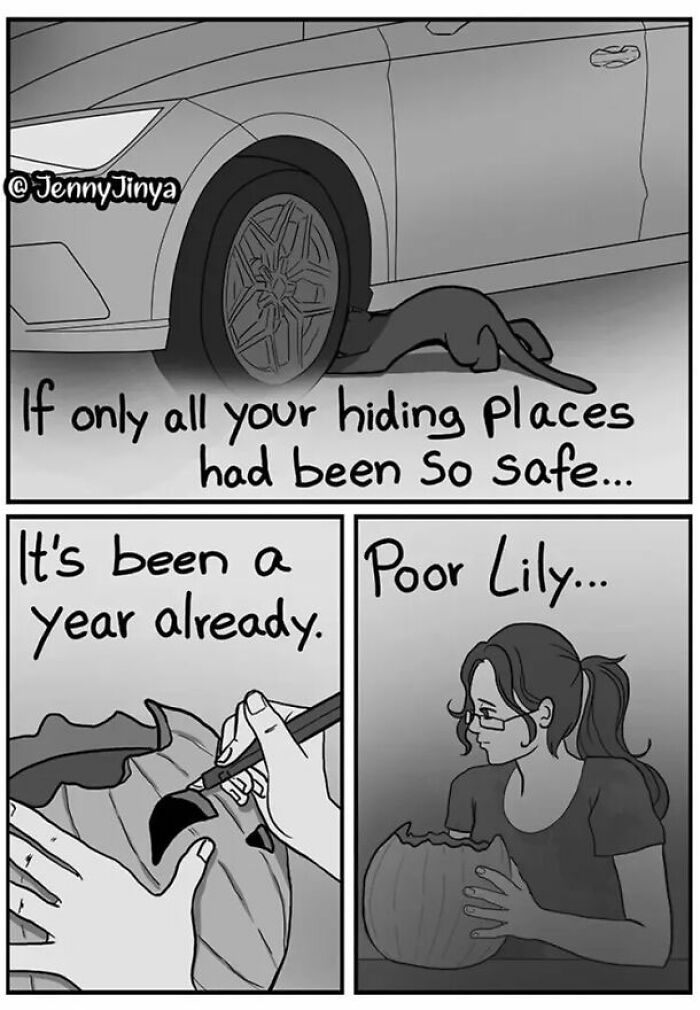 Artist Who Made People Cry With Her Grim Reaper Animal Comics Is Back With New Tearjerkers (7 Stories)