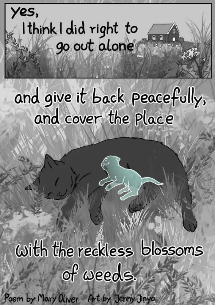 Artist Who Made People Cry With Her Grim Reaper Animal Comics Is Back With New Tearjerkers (7 Stories)