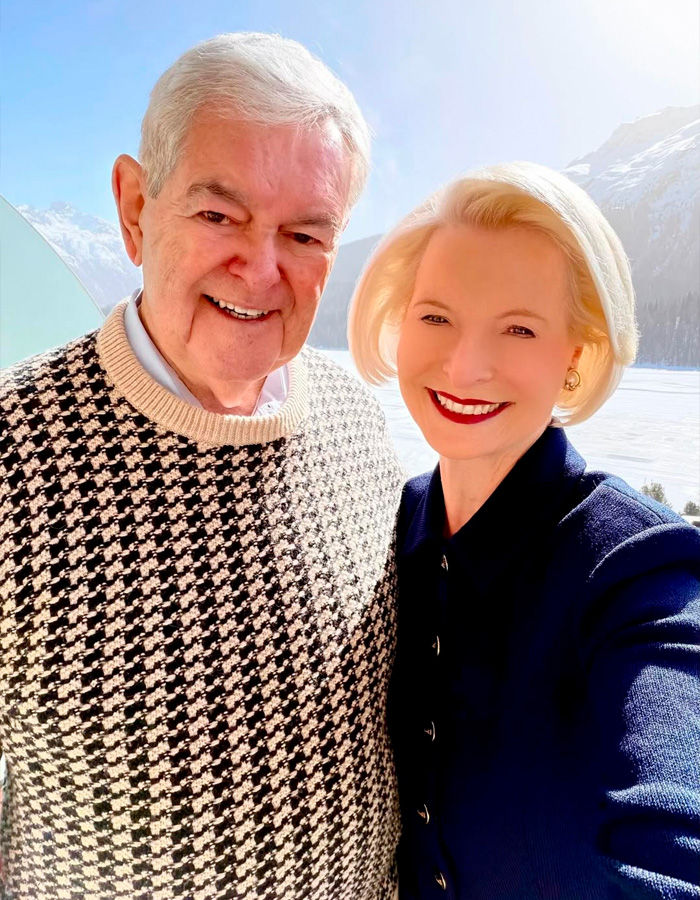 Ambassador, 60, Mocked Over Filtered Selfies That Contrast Sharply With Husband&rsquo;s Appearance