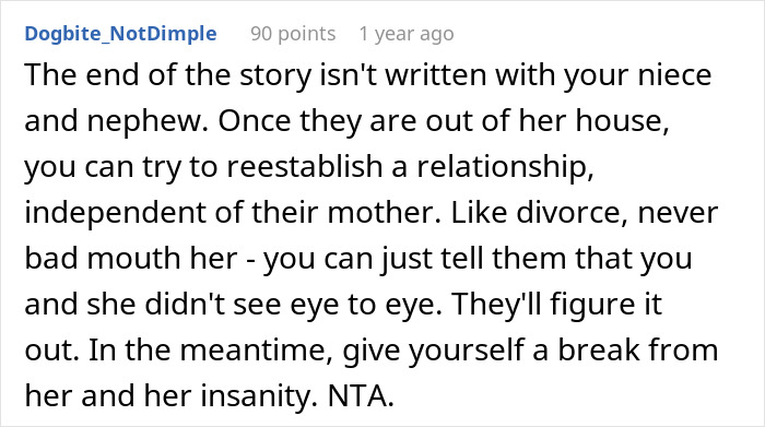 Man Is Sad To See Niblings Being Brainwashed To Hate Him, Decides To Cut Contact With Family