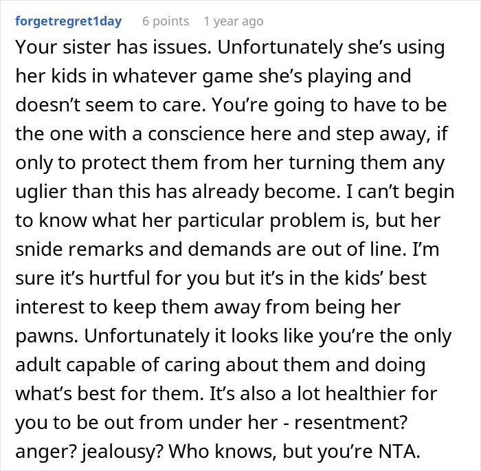 Man Is Sad To See Niblings Being Brainwashed To Hate Him, Decides To Cut Contact With Family