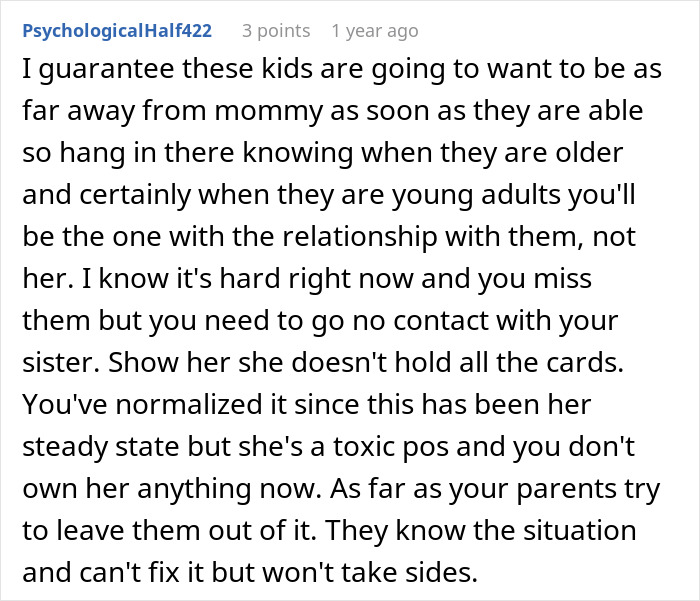 Man Is Sad To See Niblings Being Brainwashed To Hate Him, Decides To Cut Contact With Family