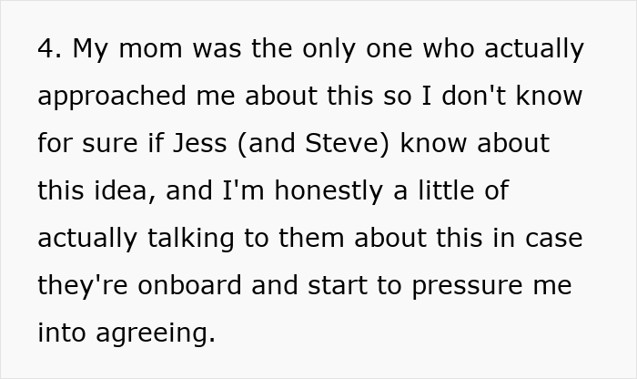Woman Flabbergasted After Mom Offers An Absolutely Unhinged Idea To Save Her Twin Sister’s Wedding Woman Flabbergasted After Mom Offers An Absolutely Unhinged Idea To Save Her Twin Sister’s Wedding