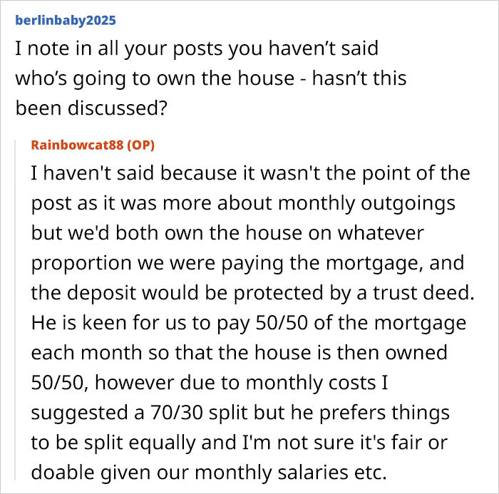 Woman Baffled That Rich Boyfriend Wants To Split Expenses 50/50: “My Partner Earns At Least 3x What I Do” Woman Baffled That Rich Boyfriend Wants To Split Expenses 50/50: “My Partner Earns At Least 3x What I Do”