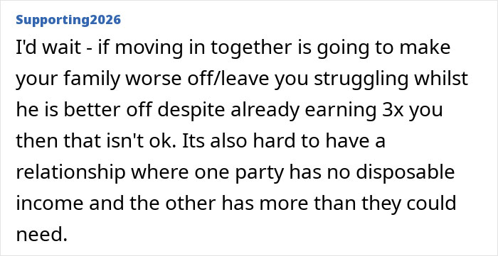 Woman Baffled That Rich Boyfriend Wants To Split Expenses 50/50: “My Partner Earns At Least 3x What I Do” Woman Baffled That Rich Boyfriend Wants To Split Expenses 50/50: “My Partner Earns At Least 3x What I Do”