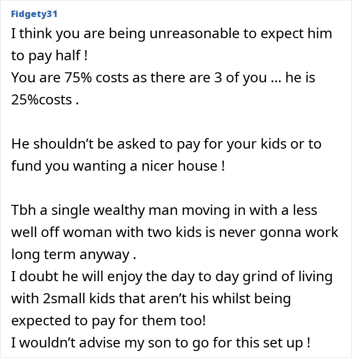 Woman Baffled That Rich Boyfriend Wants To Split Expenses 50/50: “My Partner Earns At Least 3x What I Do” Woman Baffled That Rich Boyfriend Wants To Split Expenses 50/50: “My Partner Earns At Least 3x What I Do”