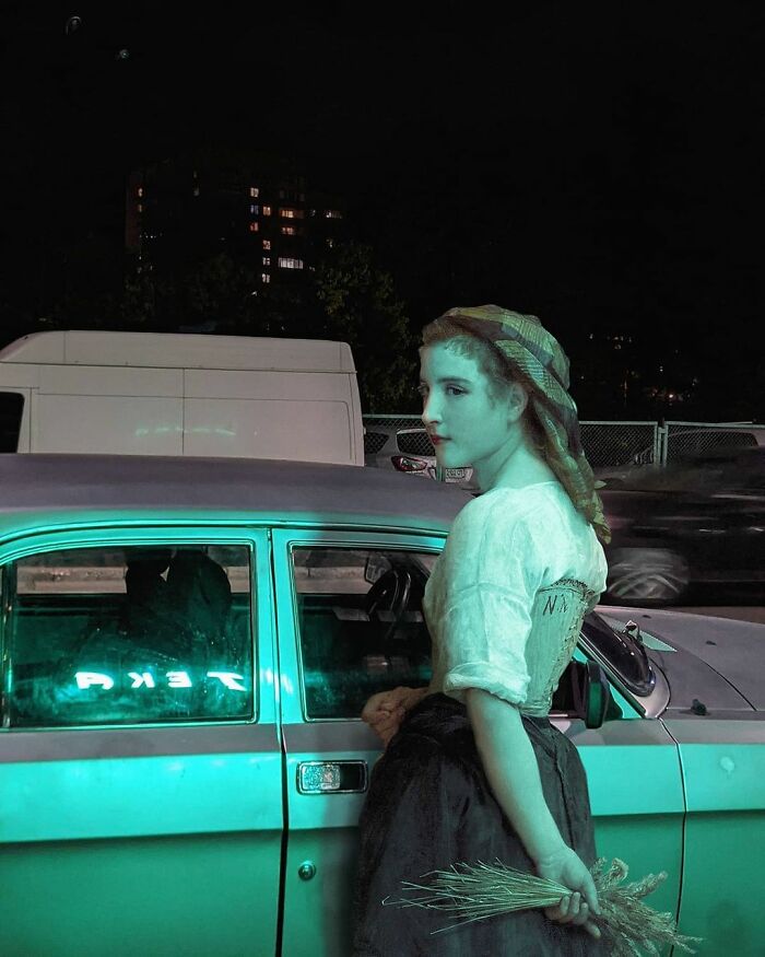 The Best Of Alexey Kondakov: People From Classic Paintings Inserted Into Modern City Life (60 Pics)