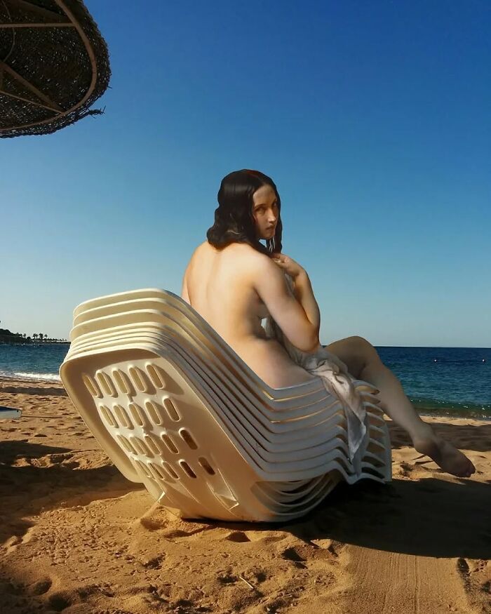 The Best Of Alexey Kondakov: People From Classic Paintings Inserted Into Modern City Life (60 Pics)