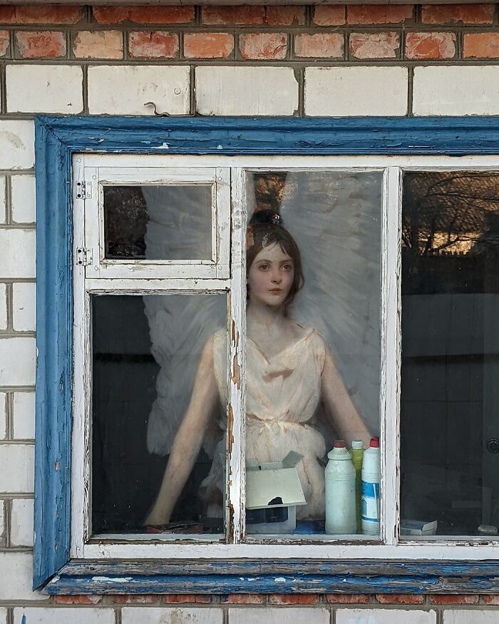 The Best Of Alexey Kondakov: People From Classic Paintings Inserted Into Modern City Life (60 Pics)