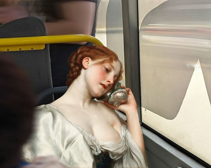 The Best Of Alexey Kondakov: People From Classic Paintings Inserted Into Modern City Life (60 Pics)