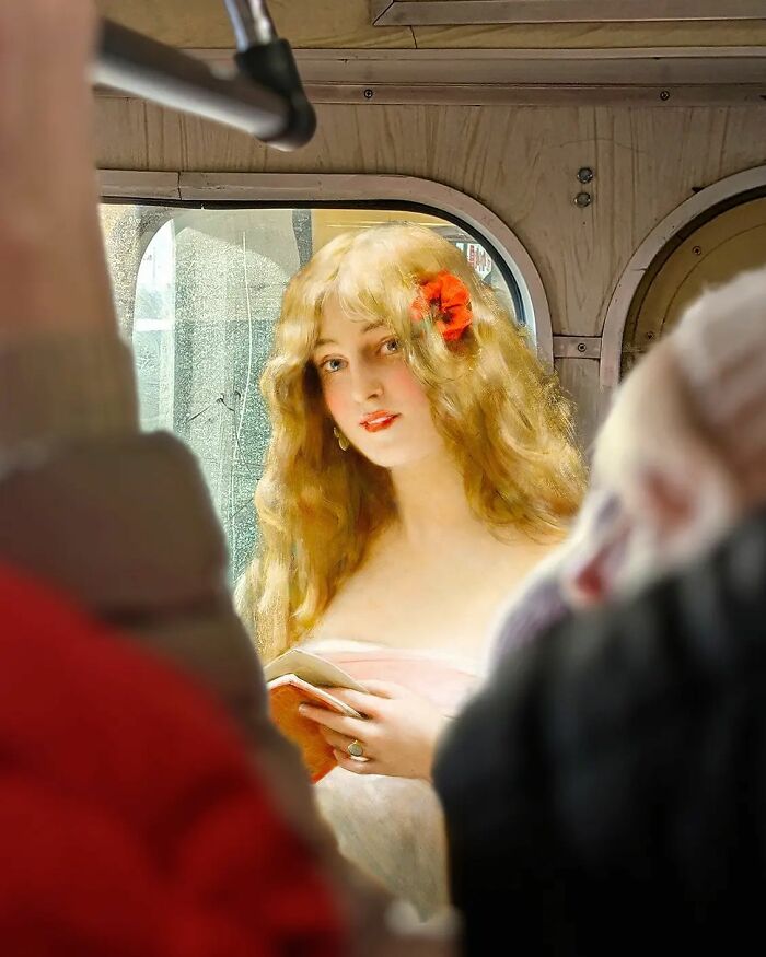 The Best Of Alexey Kondakov: People From Classic Paintings Inserted Into Modern City Life (60 Pics)