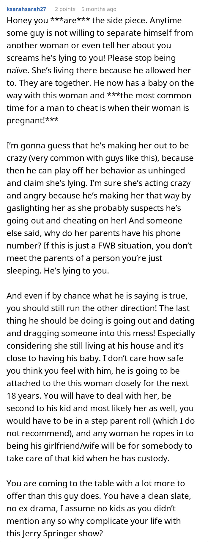Woman Asks The Internet How To Get Rid Of Her BF’s Pregnant Ex, Gets A Brutal Reality Check Woman Asks The Internet How To Get Rid Of Her BF’s Pregnant Ex, Gets A Brutal Reality Check