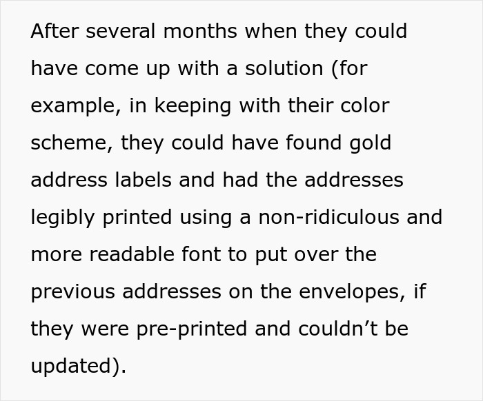 Couple’s Fancy Wedding Invites Keep Getting Misdelivered, Bride Expects Neighbor To Deliver Them Couple’s Fancy Wedding Invites Keep Getting Misdelivered, Bride Expects Neighbor To Deliver Them
