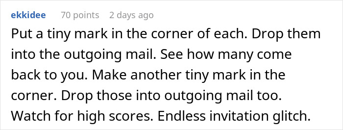 Couple’s Fancy Wedding Invites Keep Getting Misdelivered, Bride Expects Neighbor To Deliver Them Couple’s Fancy Wedding Invites Keep Getting Misdelivered, Bride Expects Neighbor To Deliver Them