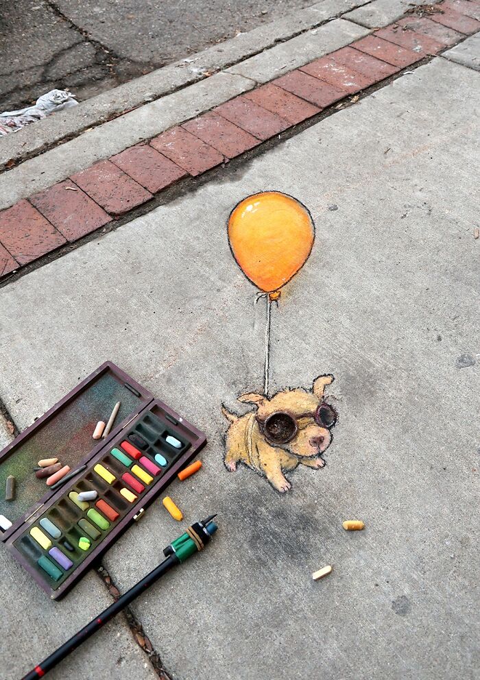 This Artist Turns Everyday Sidewalks Into Adorable 3D Creatures (35 New Pics) This Artist Turns Everyday Sidewalks Into Adorable 3D Creatures (35 New Pics)