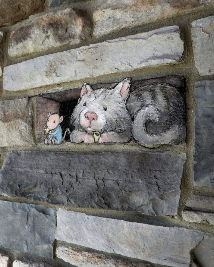 This Artist Turns Everyday Sidewalks Into Adorable 3D Creatures (35 New Pics) This Artist Turns Everyday Sidewalks Into Adorable 3D Creatures (35 New Pics)