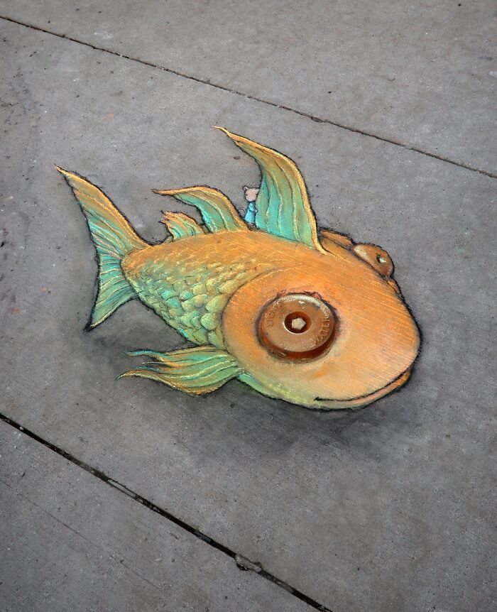 This Artist Turns Everyday Sidewalks Into Adorable 3D Creatures (35 New Pics) This Artist Turns Everyday Sidewalks Into Adorable 3D Creatures (35 New Pics)