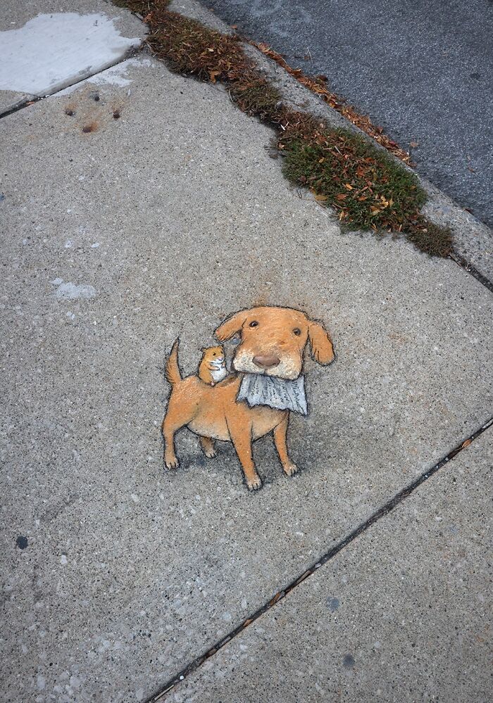 This Artist Turns Everyday Sidewalks Into Adorable 3D Creatures (35 New Pics) This Artist Turns Everyday Sidewalks Into Adorable 3D Creatures (35 New Pics)