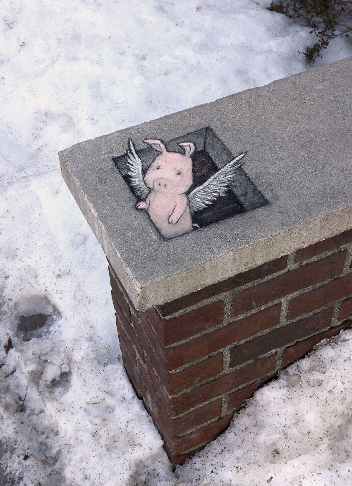 This Artist Turns Everyday Sidewalks Into Adorable 3D Creatures (35 New Pics) This Artist Turns Everyday Sidewalks Into Adorable 3D Creatures (35 New Pics)
