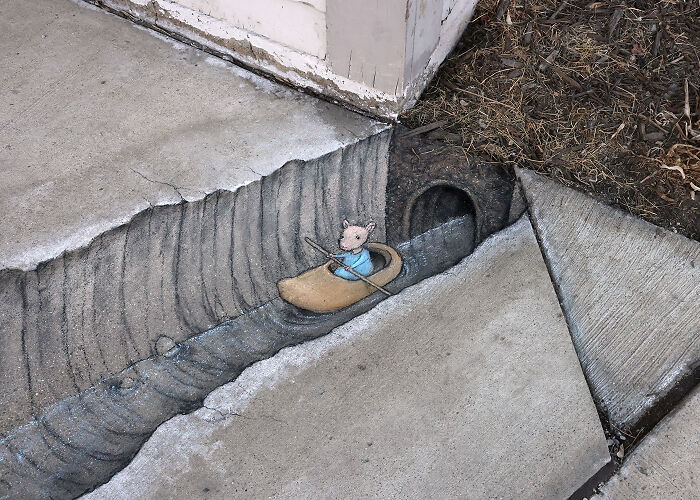 This Artist Turns Everyday Sidewalks Into Adorable 3D Creatures (35 New Pics) This Artist Turns Everyday Sidewalks Into Adorable 3D Creatures (35 New Pics)