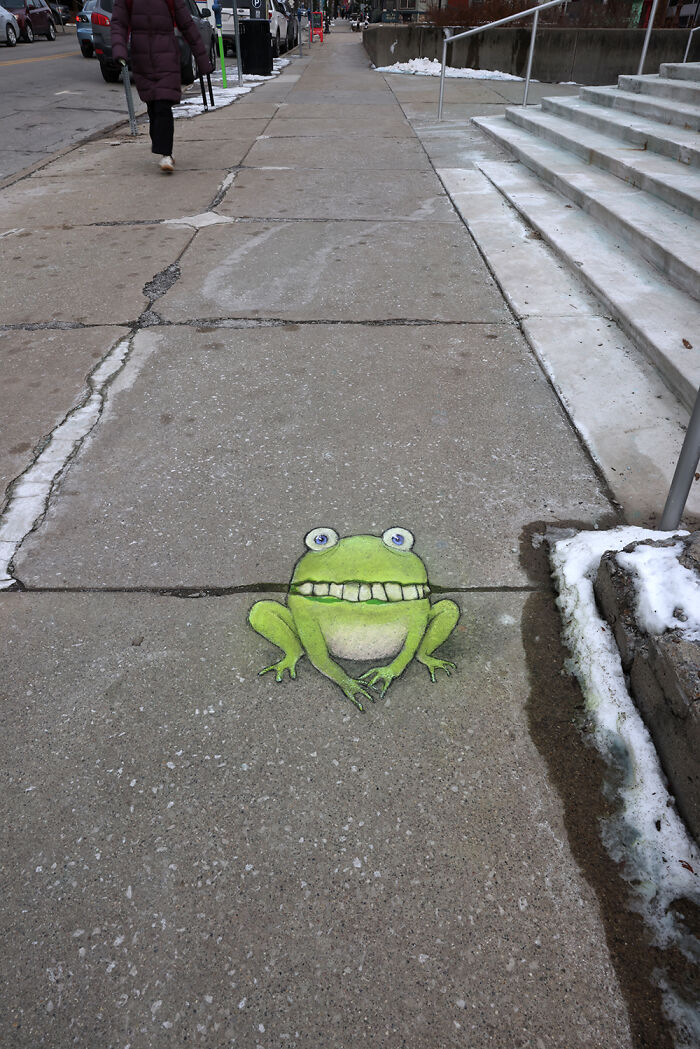 This Artist Turns Everyday Sidewalks Into Adorable 3D Creatures (35 New Pics) This Artist Turns Everyday Sidewalks Into Adorable 3D Creatures (35 New Pics)