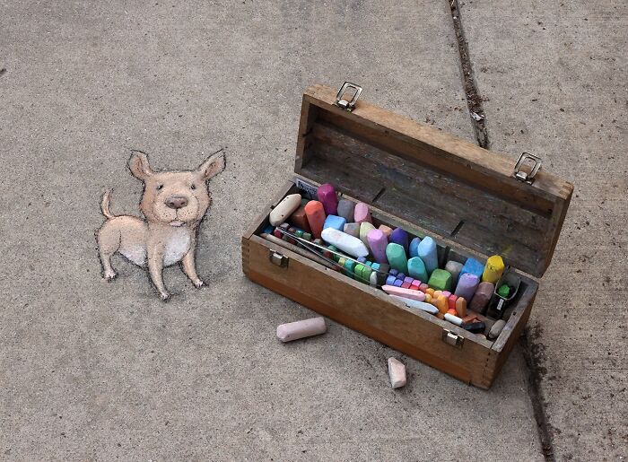 This Artist Turns Everyday Sidewalks Into Adorable 3D Creatures (35 New Pics) This Artist Turns Everyday Sidewalks Into Adorable 3D Creatures (35 New Pics)