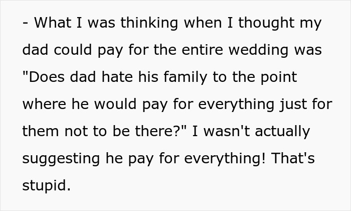 Bride Horrified After Uncovering Why Dad Cut Off His Family, Regrets Inviting Them To The Wedding Bride Horrified After Uncovering Why Dad Cut Off His Family, Regrets Inviting Them To The Wedding