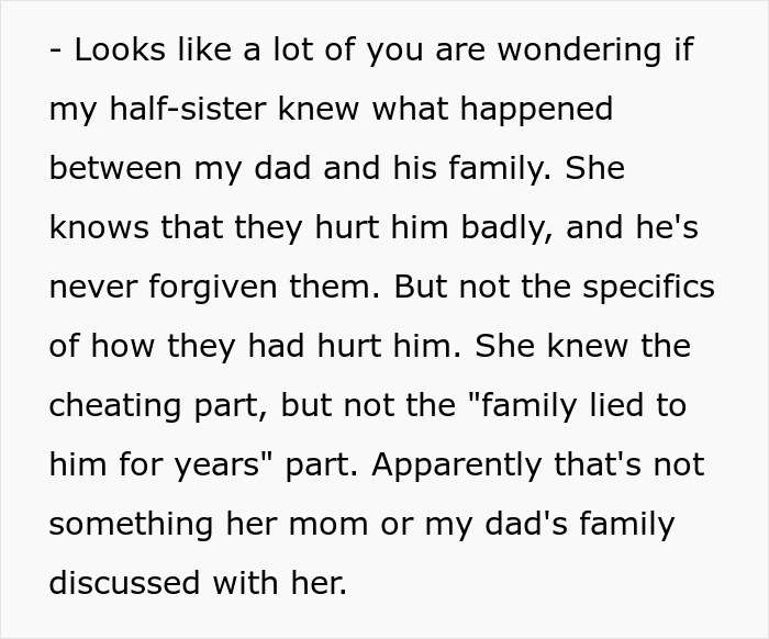 Bride Horrified After Uncovering Why Dad Cut Off His Family, Regrets Inviting Them To The Wedding Bride Horrified After Uncovering Why Dad Cut Off His Family, Regrets Inviting Them To The Wedding