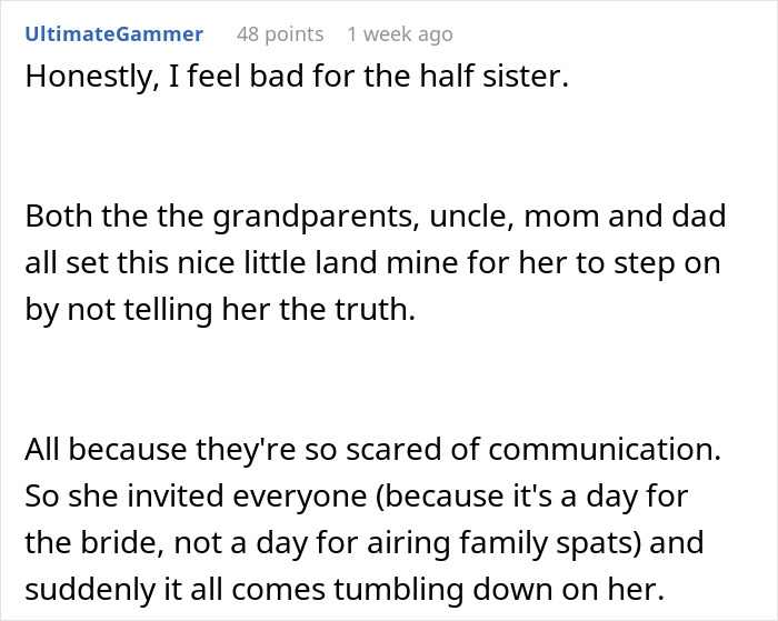 Bride Horrified After Uncovering Why Dad Cut Off His Family, Regrets Inviting Them To The Wedding Bride Horrified After Uncovering Why Dad Cut Off His Family, Regrets Inviting Them To The Wedding