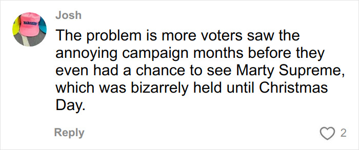 Academy Insider Claims Timothée Chalamet Blew His Oscar Chances With ‘Arrogant’ Streak