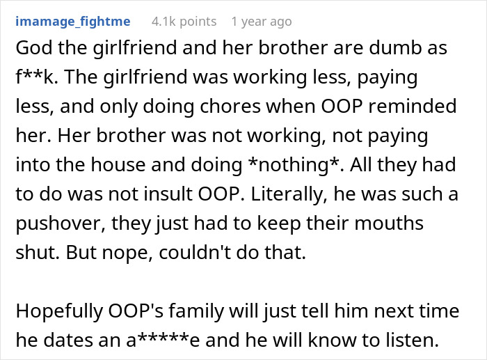 “My Mum Cuts Vegetables For Me”: Lazy BIL Can’t Handle The Fact That Guy With One Arm Can’t Use A Knife “My Mum Cuts Vegetables For Me”: Lazy BIL Can’t Handle The Fact That Guy With One Arm Can’t Use A Knife