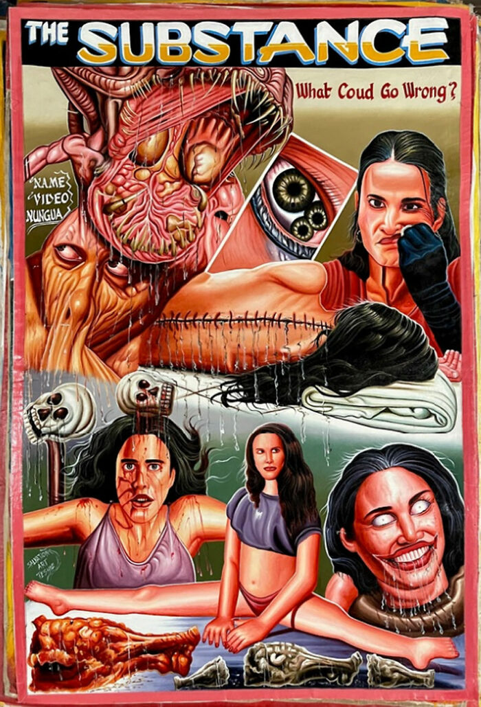 40 New Hand-Painted Movie Posters From Ghana That Look Nothing Like The Original Films