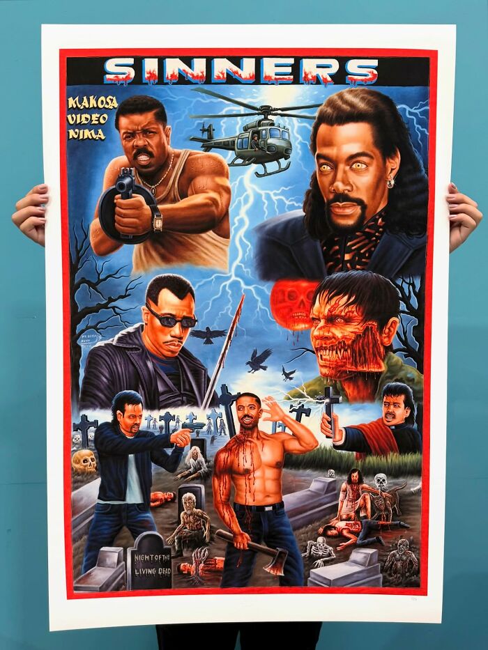 40 New Hand-Painted Movie Posters From Ghana That Look Nothing Like The Original Films