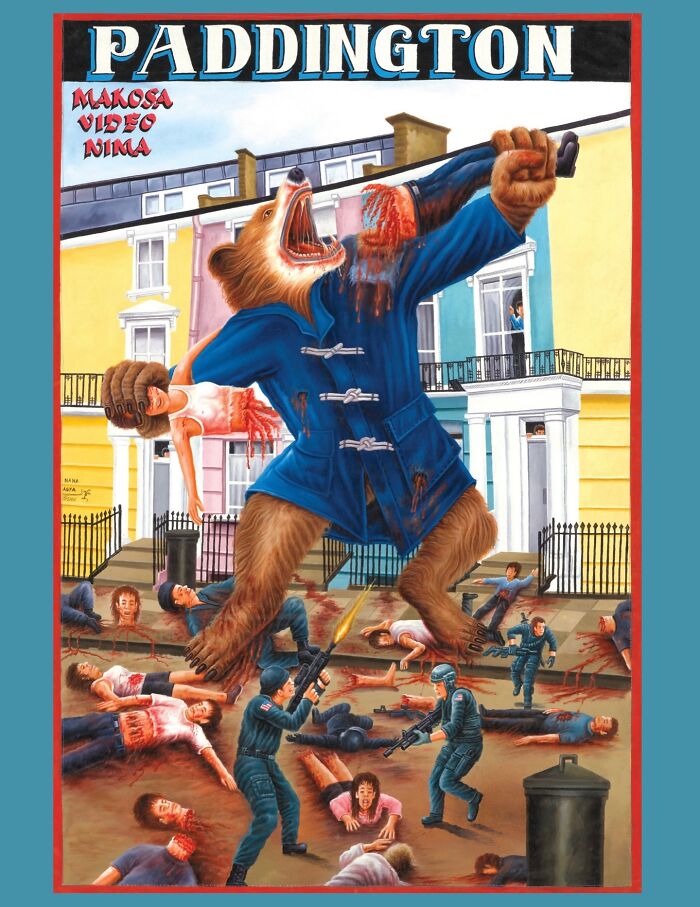 40 New Hand-Painted Movie Posters From Ghana That Look Nothing Like The Original Films