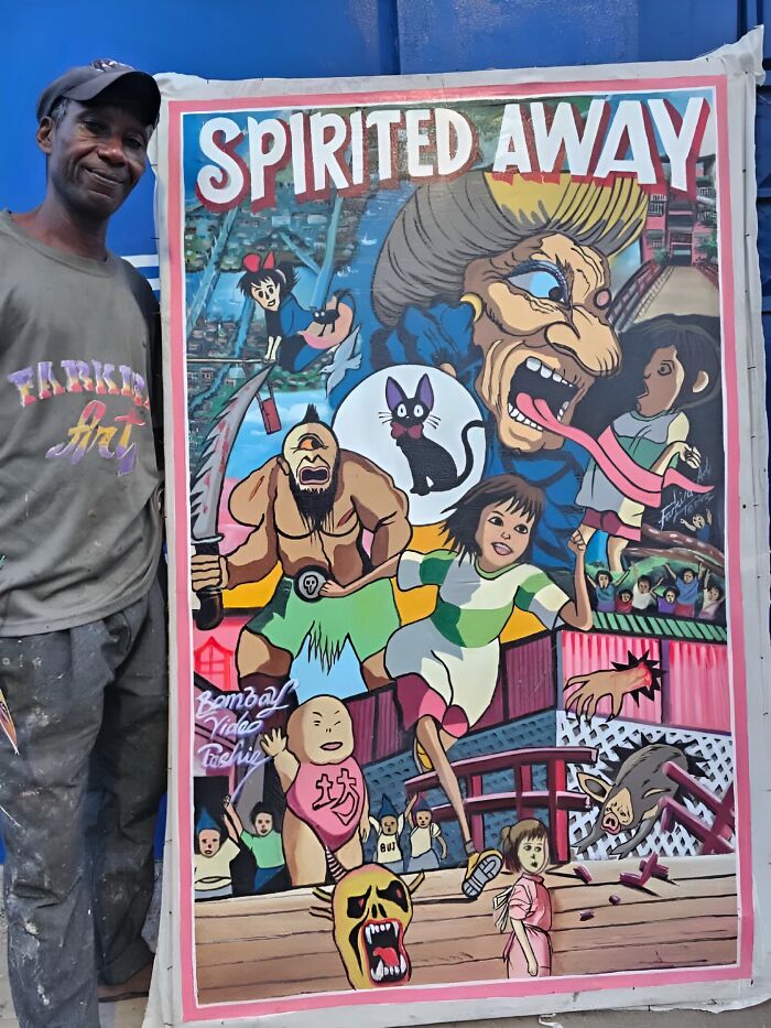 40 New Hand-Painted Movie Posters From Ghana That Look Nothing Like The Original Films