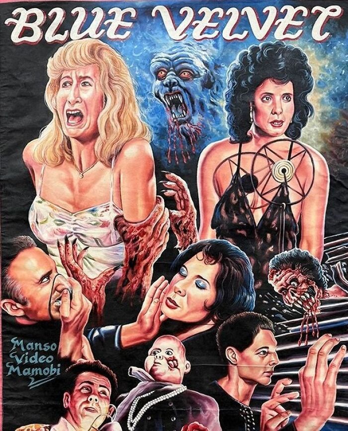 40 New Hand-Painted Movie Posters From Ghana That Look Nothing Like The Original Films