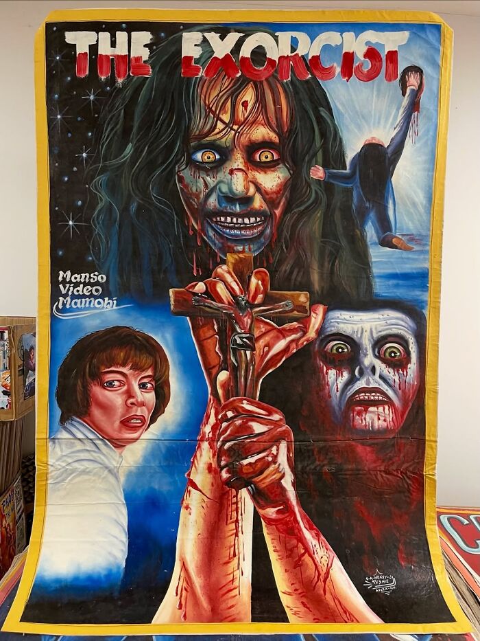 40 New Hand-Painted Movie Posters From Ghana That Look Nothing Like The Original Films
