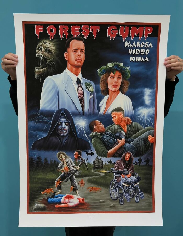 40 New Hand-Painted Movie Posters From Ghana That Look Nothing Like The Original Films